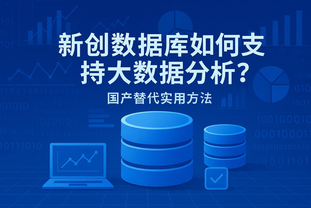 新创数据库如何支持大数据分析？国产替代实用方法