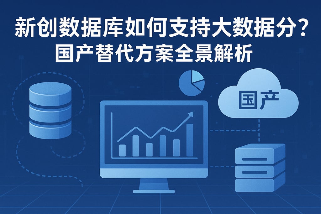 新创数据库如何支持大数据分析？国产替代方案全景解析