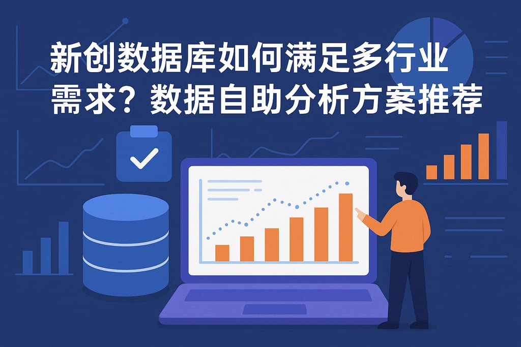 新创数据库如何满足多行业需求？数据自助分析方案推荐