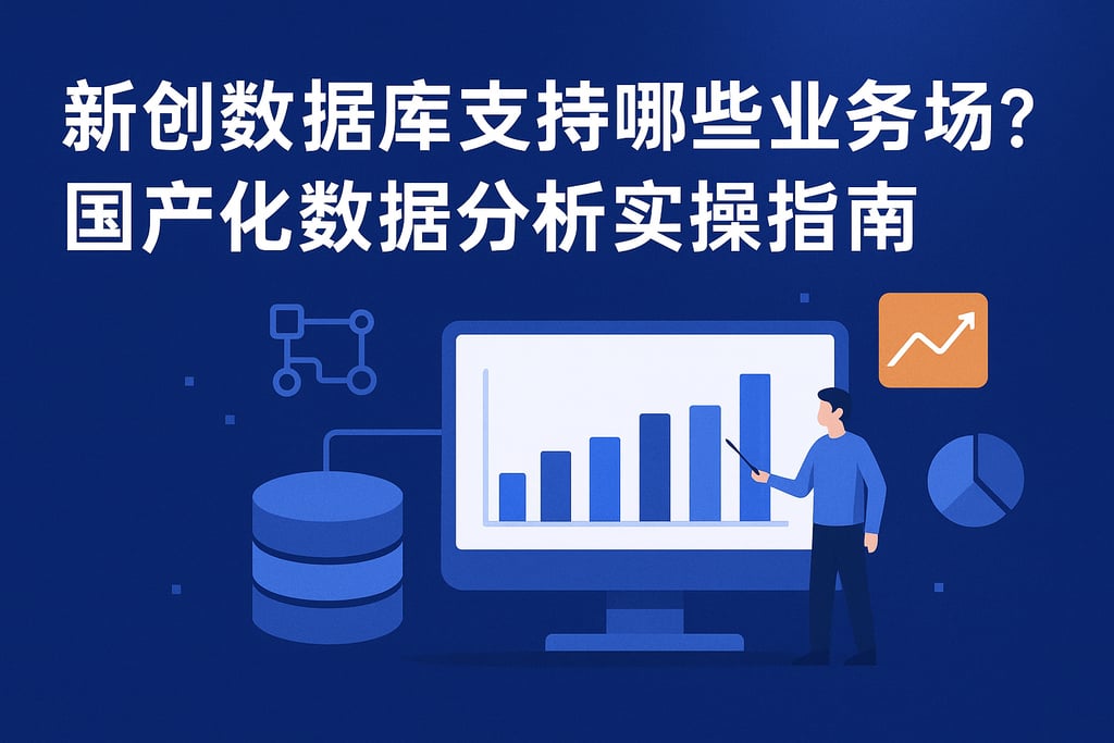新创数据库支持哪些业务场景？国产化数据分析实操指南