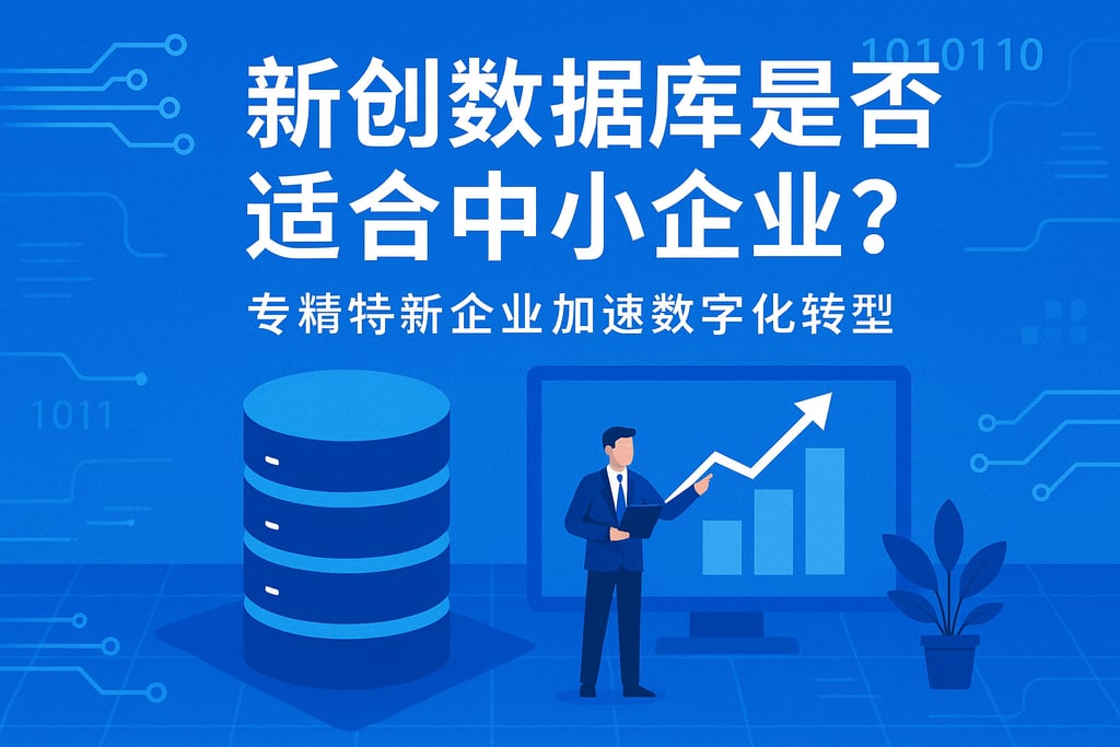 新创数据库是否适合中小企业？专精特新企业加速数字化转型