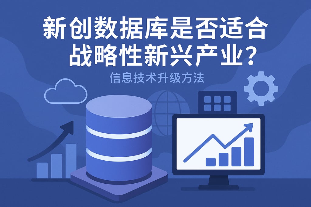 新创数据库是否适合战略性新兴产业？介绍信息技术升级方法