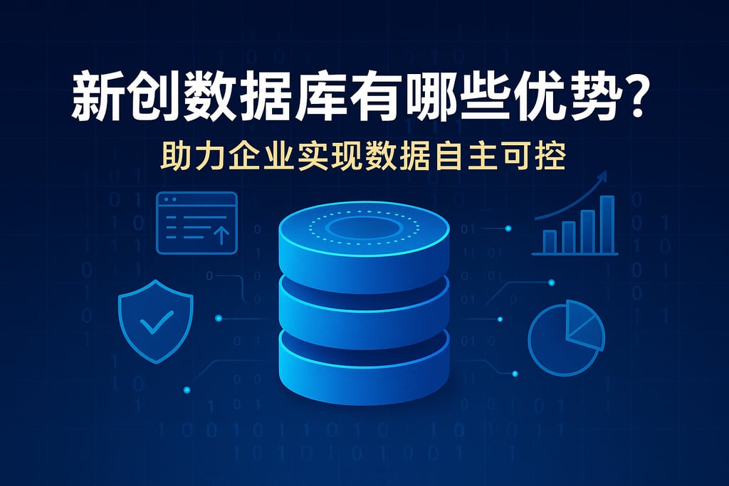 新创数据库有哪些优势？助力企业实现数据自主可控