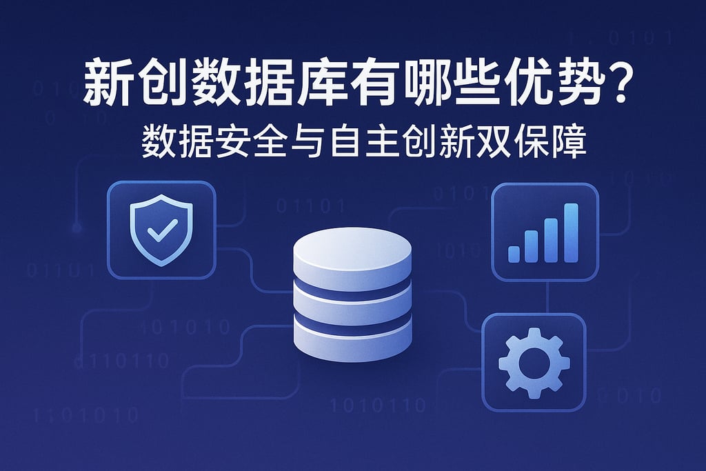 新创数据库有哪些优势？数据安全与自主创新双保障