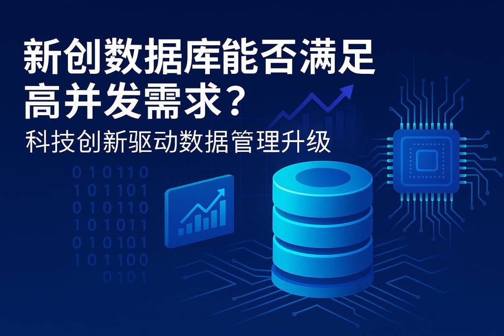 新创数据库能否满足高并发需求？科技创新驱动数据管理升级