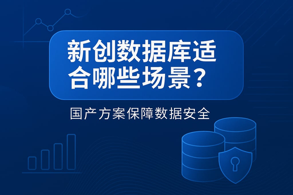 新创数据库适合哪些场景？国产方案保障数据安全