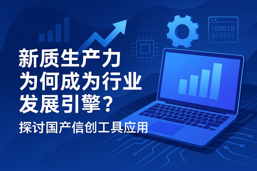 新质生产力为何成为行业发展引擎？探讨国产信创工具应用