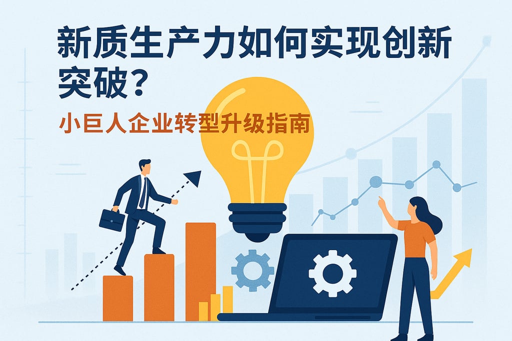 新质生产力如何实现创新突破？小巨人企业转型升级指南