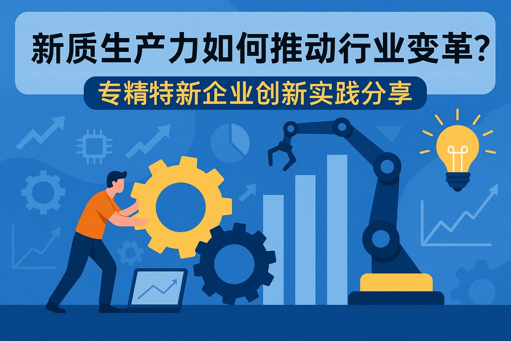 新质生产力如何推动行业变革？专精特新企业创新实践分享