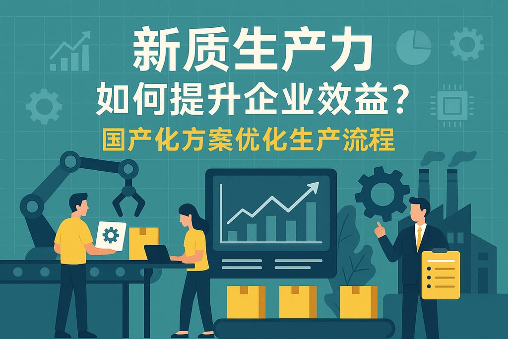 新质生产力如何提升企业效益？国产化方案优化生产流程