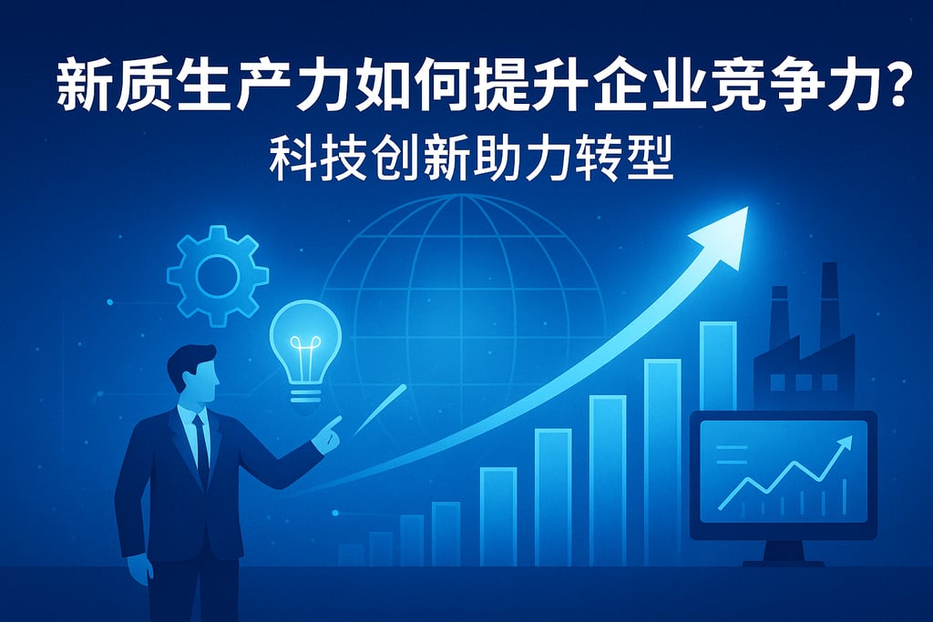 新质生产力如何提升企业竞争力？科技创新助力转型