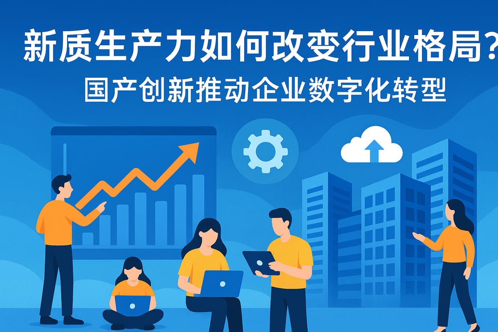 新质生产力如何改变行业格局？国产创新推动企业数字化转型