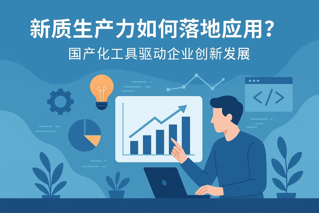 新质生产力如何落地应用？国产化工具驱动企业创新发展
