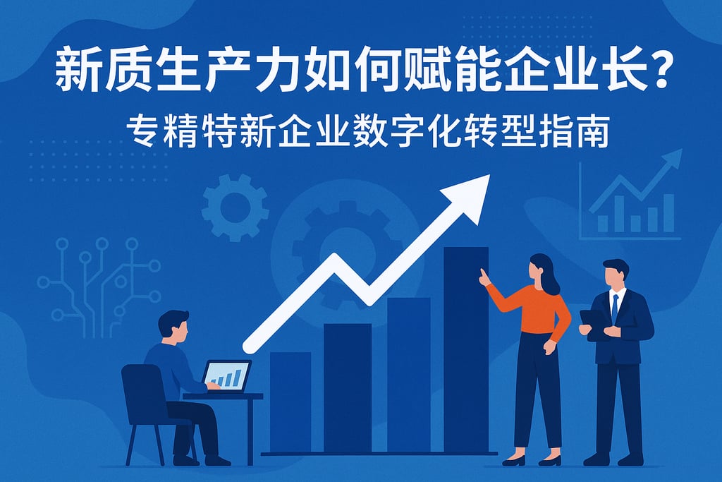 新质生产力如何赋能企业成长？专精特新企业数字化转型指南