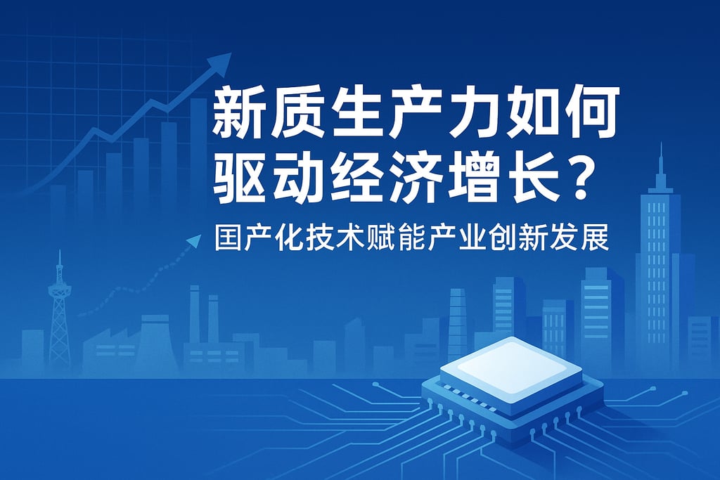 新质生产力如何驱动经济增长？国产化技术赋能产业创新发展