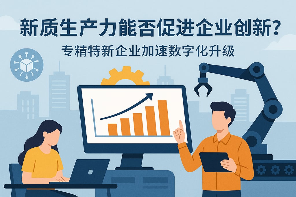 新质生产力能否促进企业创新？专精特新企业加速数字化升级