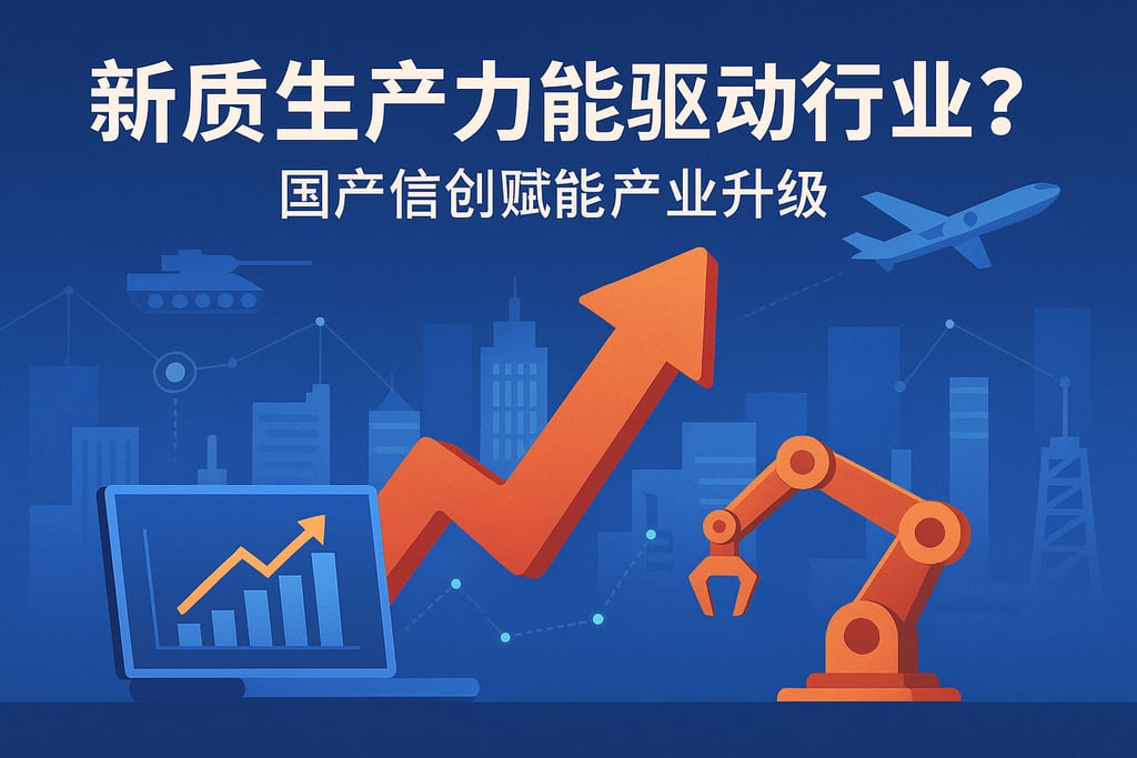 新质生产力能否带动行业变革？国产信创赋能产业升级