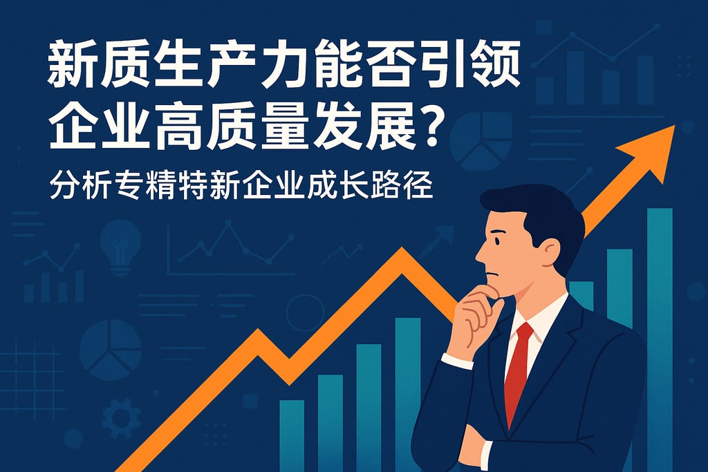 新质生产力能否引领企业高质量发展？分析专精特新企业成长路径