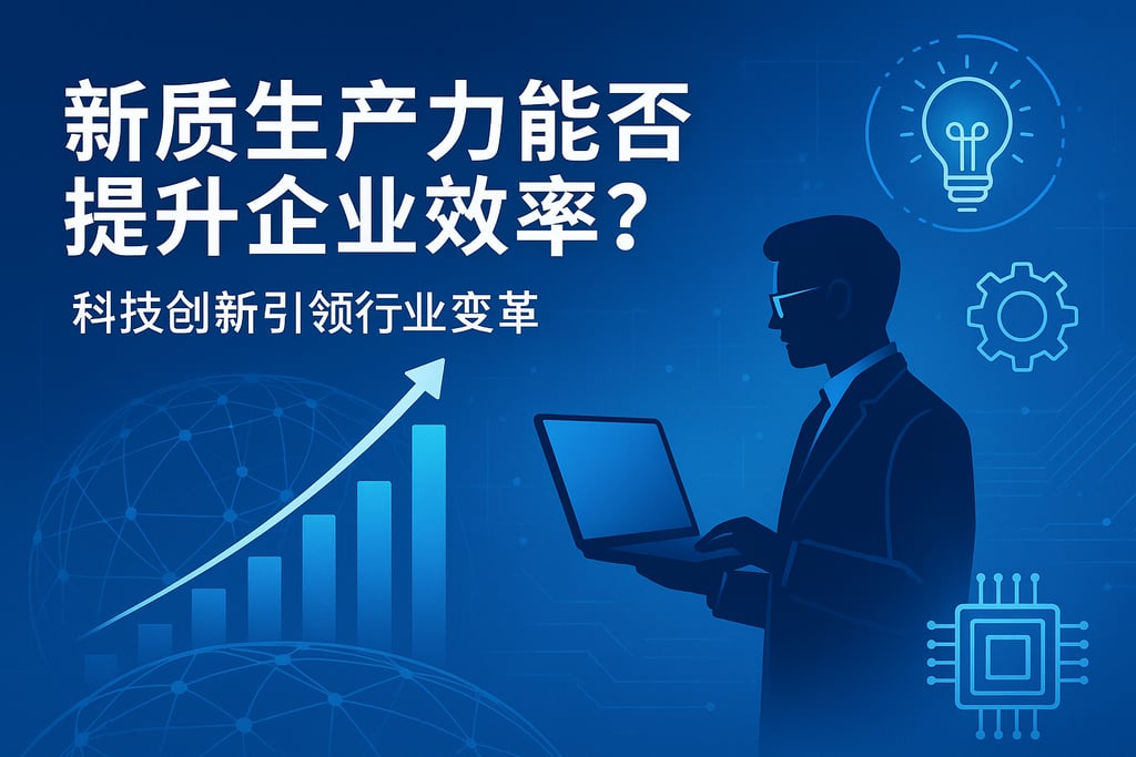 新质生产力能否提升企业效率？科技创新引领行业变革