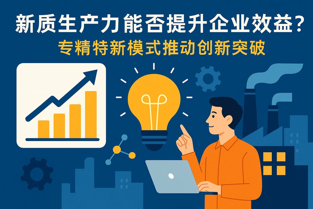 新质生产力能否提升企业效益？专精特新模式推动创新突破