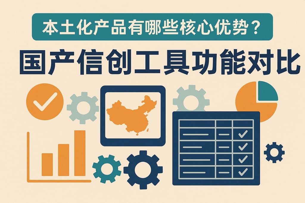 本土化产品有哪些核心优势？国产信创工具功能对比