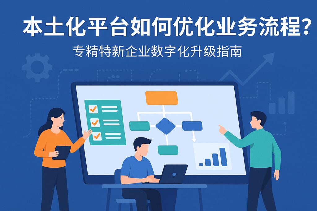本土化平台如何优化业务流程？专精特新企业数字化升级指南