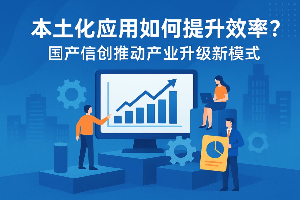 本土化应用如何提升效率？国产信创推动产业升级新模式