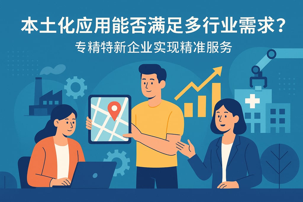 本土化应用能否满足多行业需求？专精特新企业实现精准服务