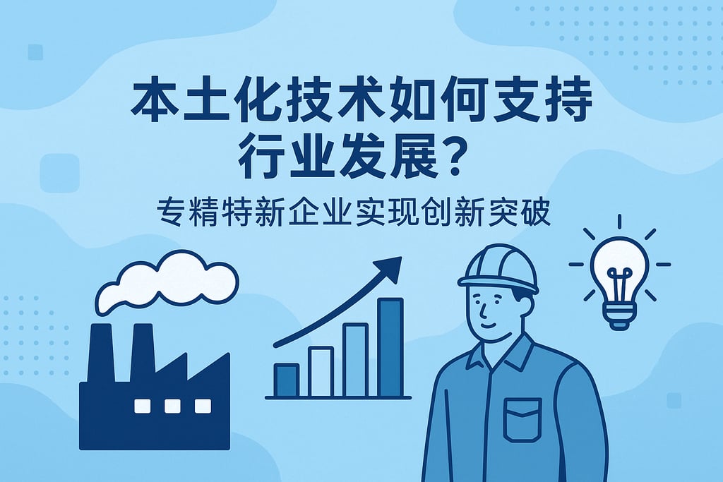 本土化技术如何支持行业发展？专精特新企业实现创新突破