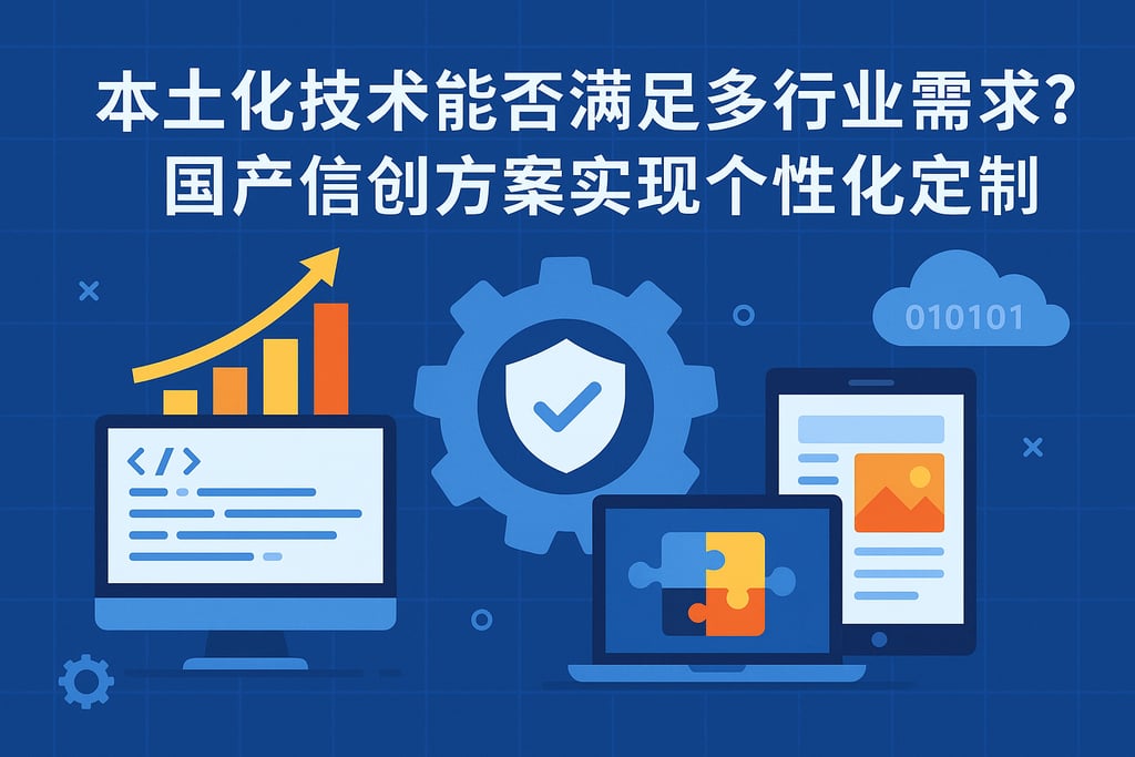 本土化技术能否满足多行业需求？国产信创方案实现个性化定制
