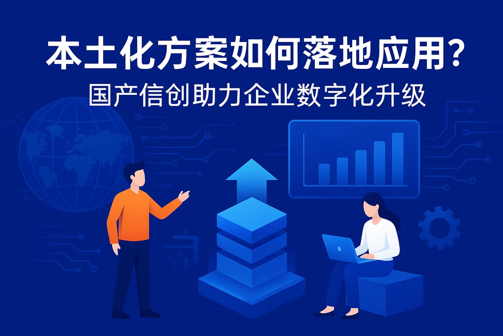 本土化方案如何落地应用？国产信创助力企业数字化升级