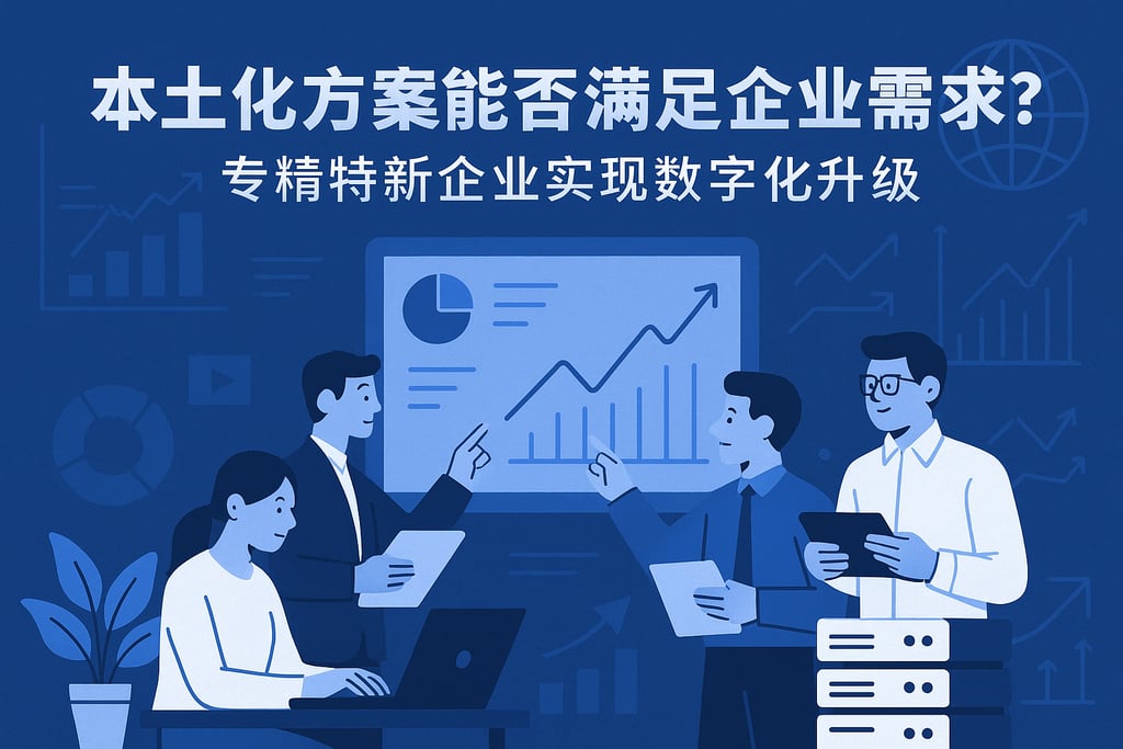 本土化方案能否满足企业需求？专精特新企业实现数字化升级