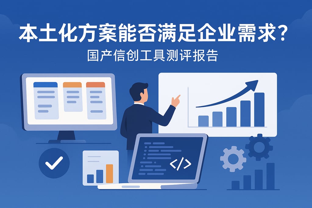 本土化方案能否满足企业需求？国产信创工具测评报告