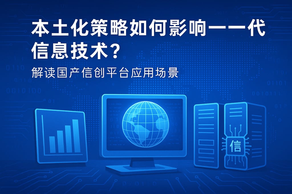 本土化策略如何影响新一代信息技术？解读国产信创平台应用场景