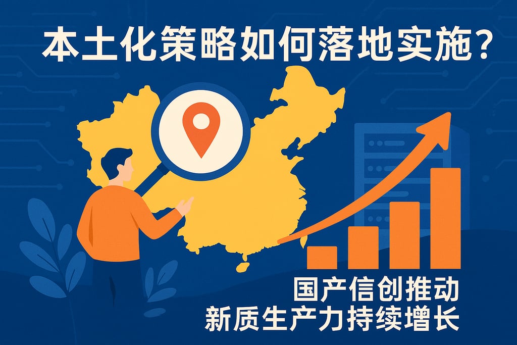 本土化策略如何落地实施？国产信创推动新质生产力持续增长