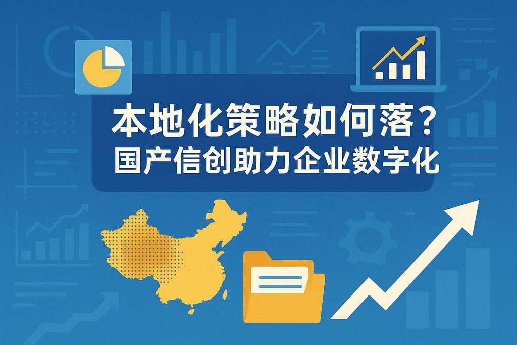 本土化策略如何落地执行？国产信创助力企业数字化