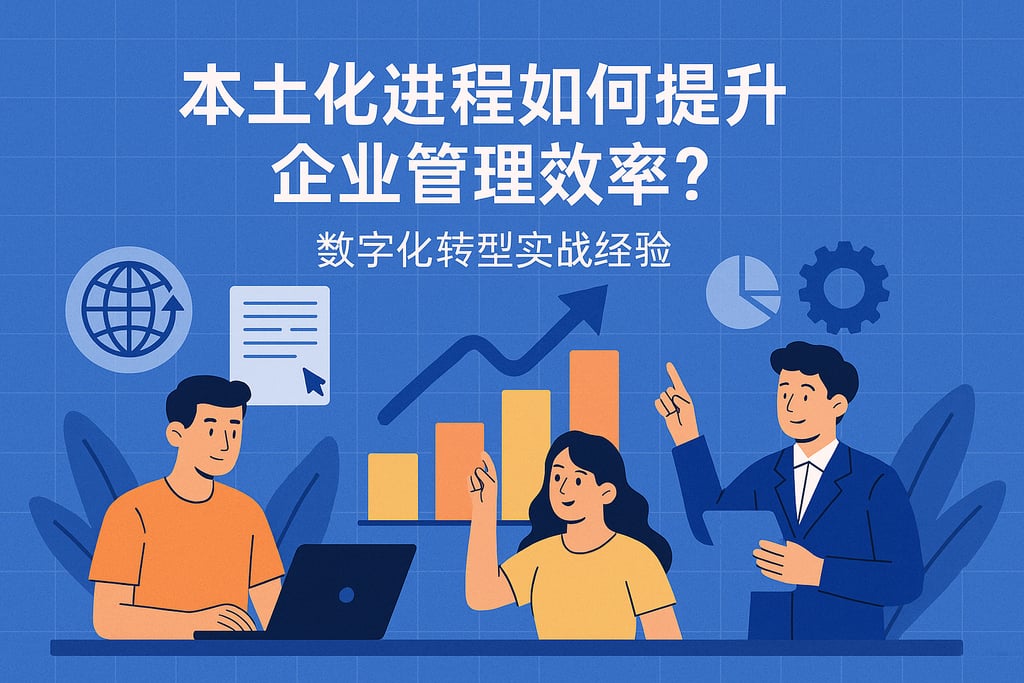 本土化进程如何提升企业管理效率？数字化转型实战经验