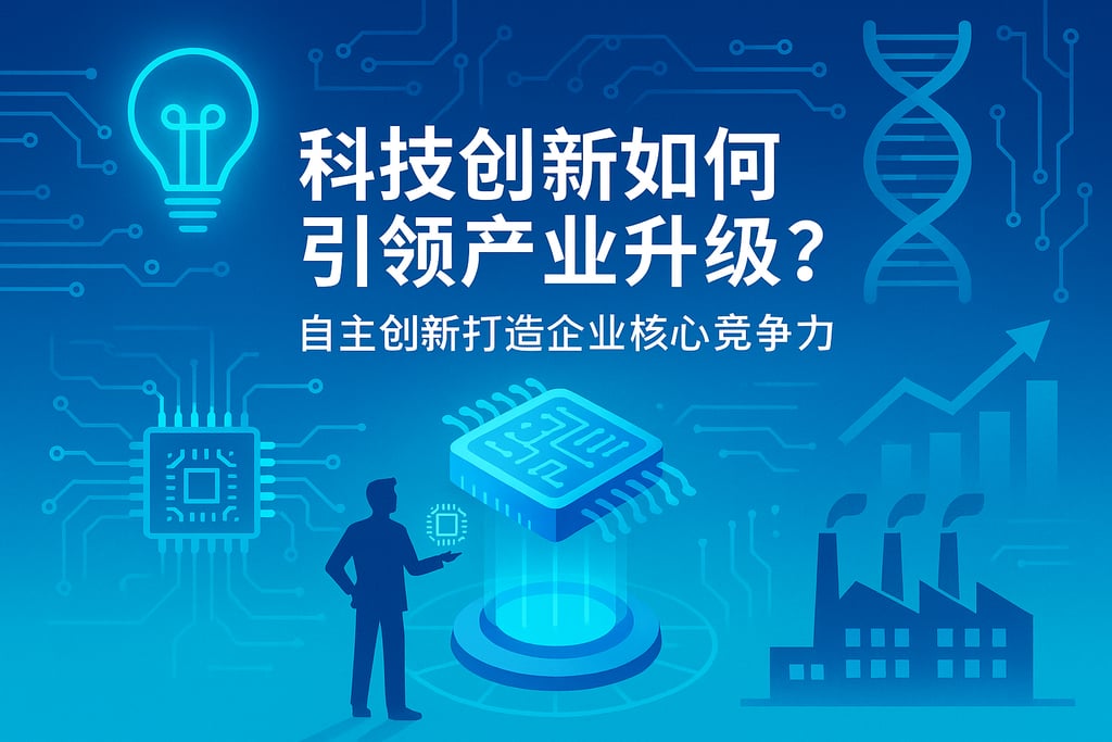 科技创新如何引领产业升级？自主创新打造企业核心竞争力