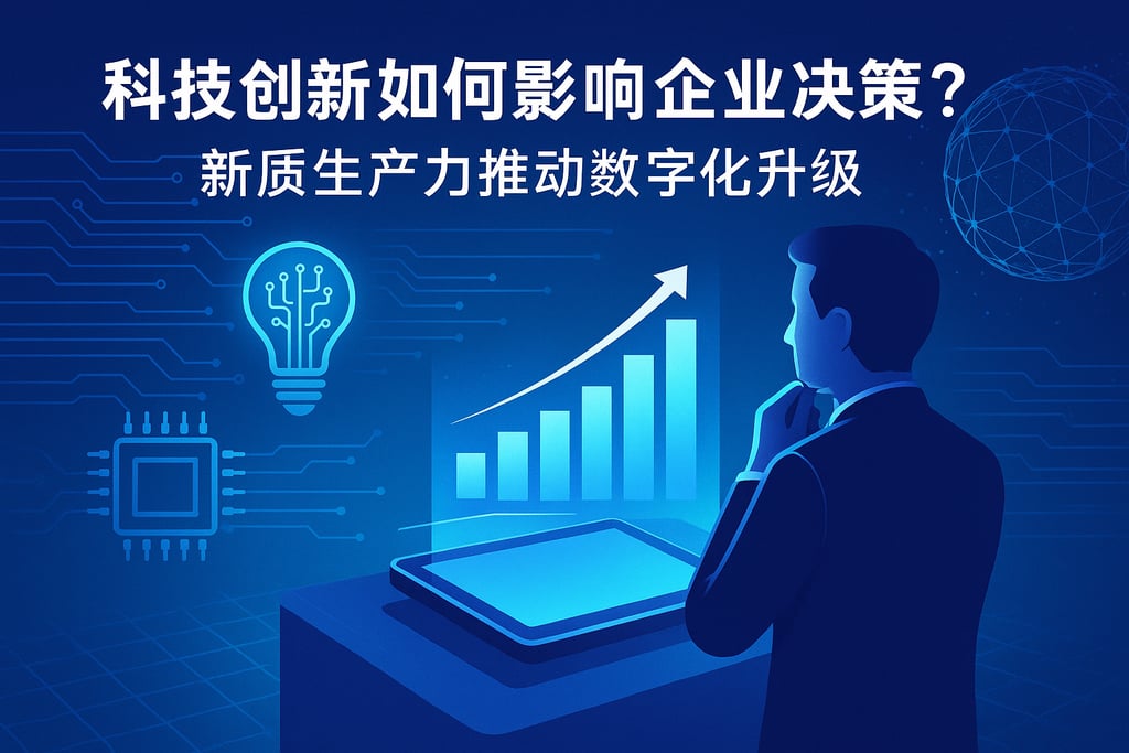 科技创新如何影响企业决策？新质生产力推动数字化升级