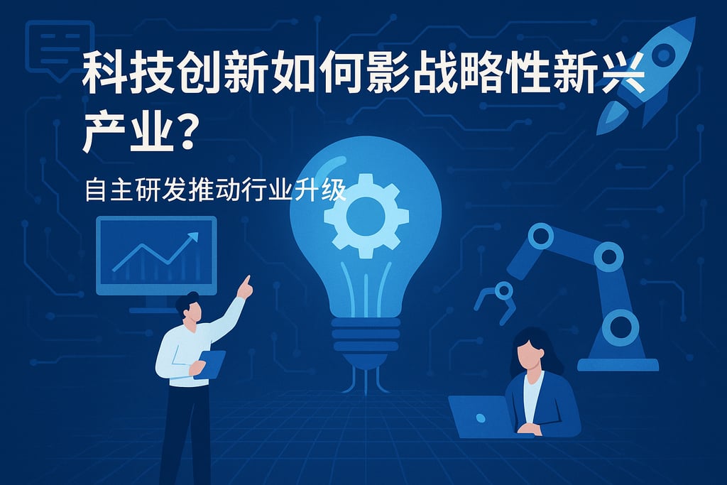 科技创新如何影响战略性新兴产业？自主研发推动行业升级
