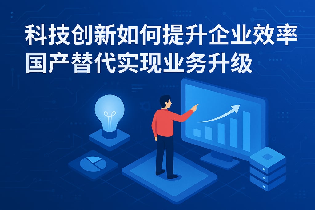 科技创新如何提升企业效率？国产替代实现业务升级