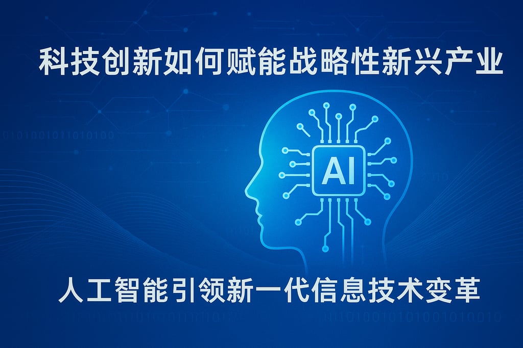 科技创新如何赋能战略新兴产业？人工智能引领新一代信息技术变革