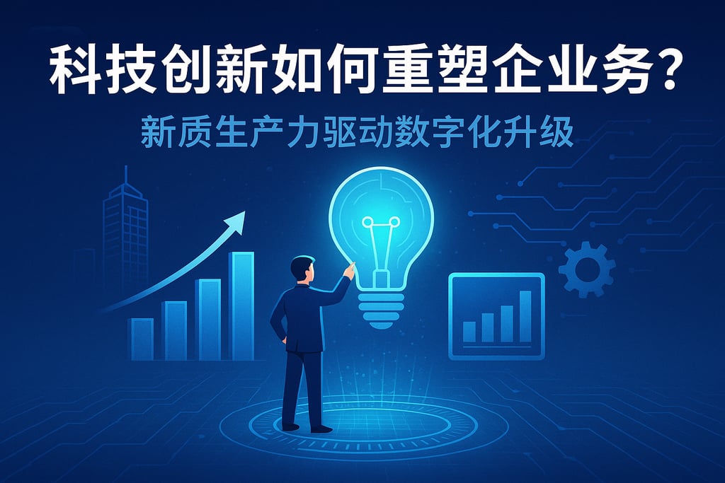 科技创新如何重塑企业业务？新质生产力驱动数字化升级