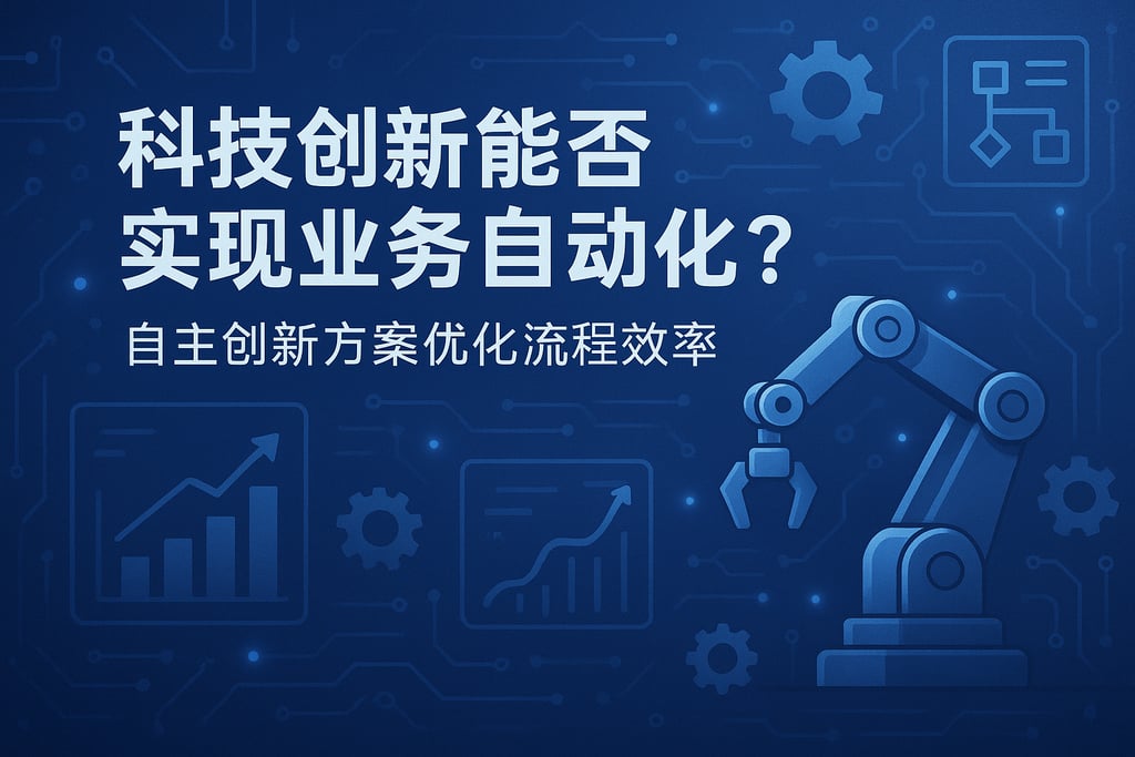 科技创新能否实现业务自动化？自主创新方案优化流程效率