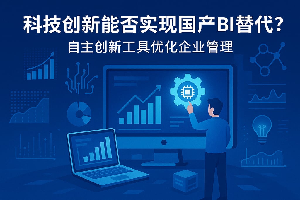 科技创新能否实现国产BI替代？自主创新工具优化企业管理