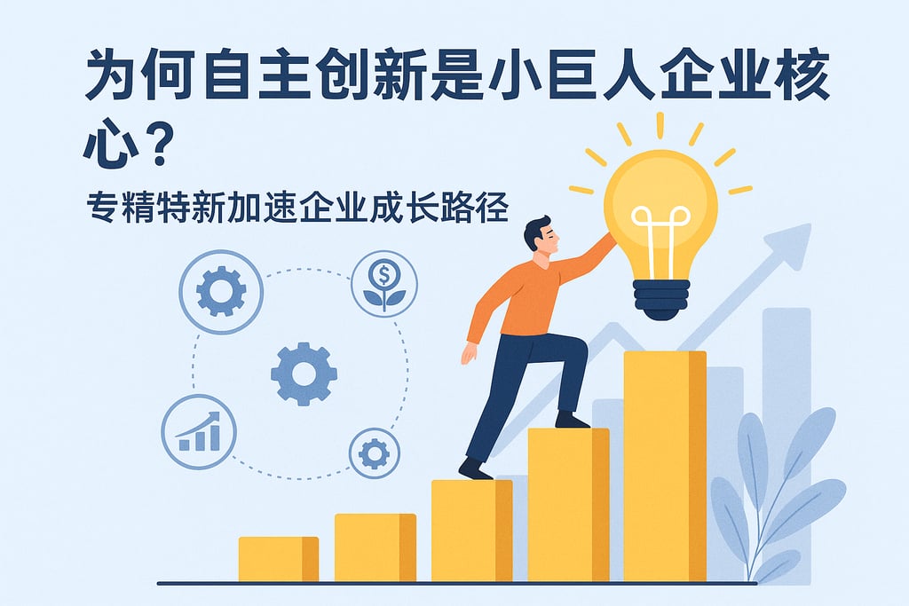 自主创新为何是小巨人企业核心？专精特新加速企业成长路径