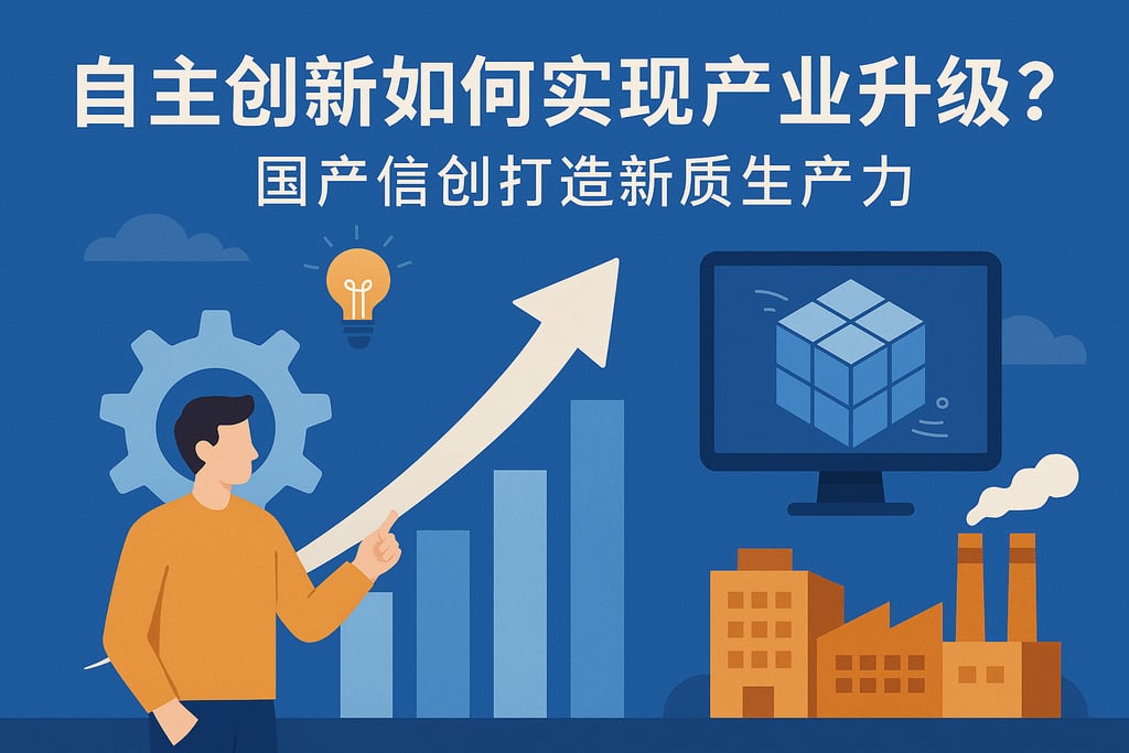 自主创新如何实现产业升级？国产信创打造新质生产力