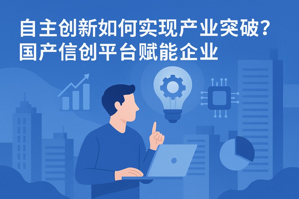 自主创新如何实现产业突破？国产信创平台赋能企业