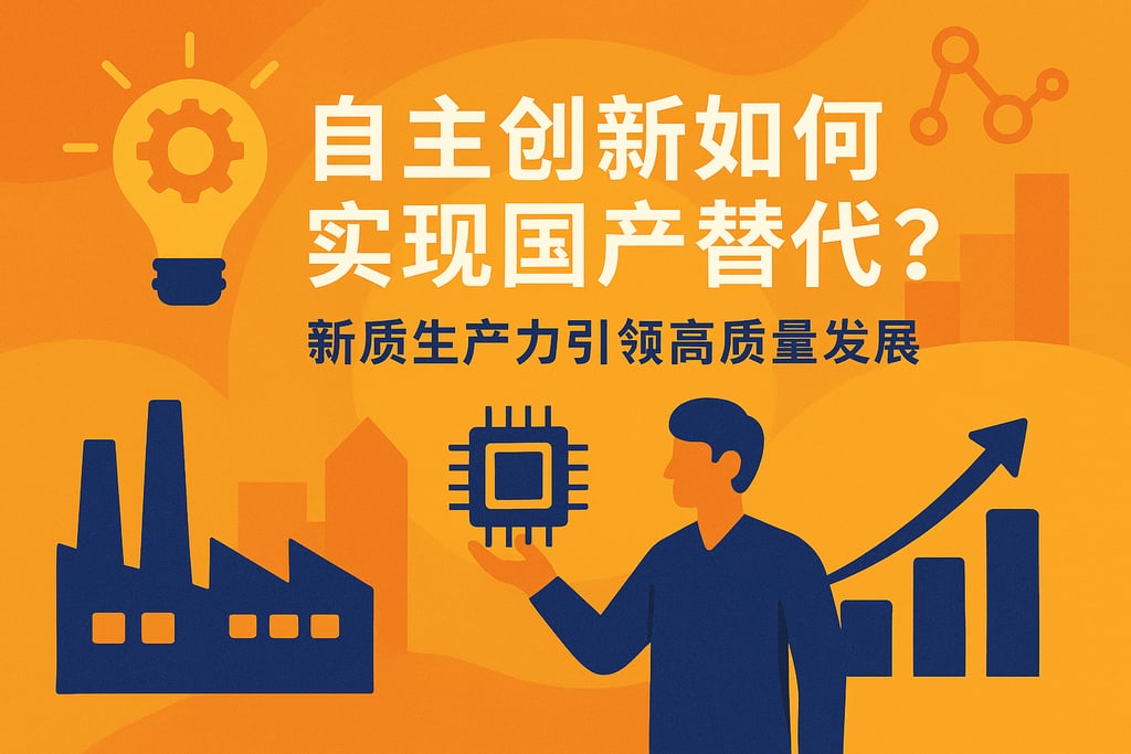 自主创新如何实现国产替代？新质生产力引领高质量发展