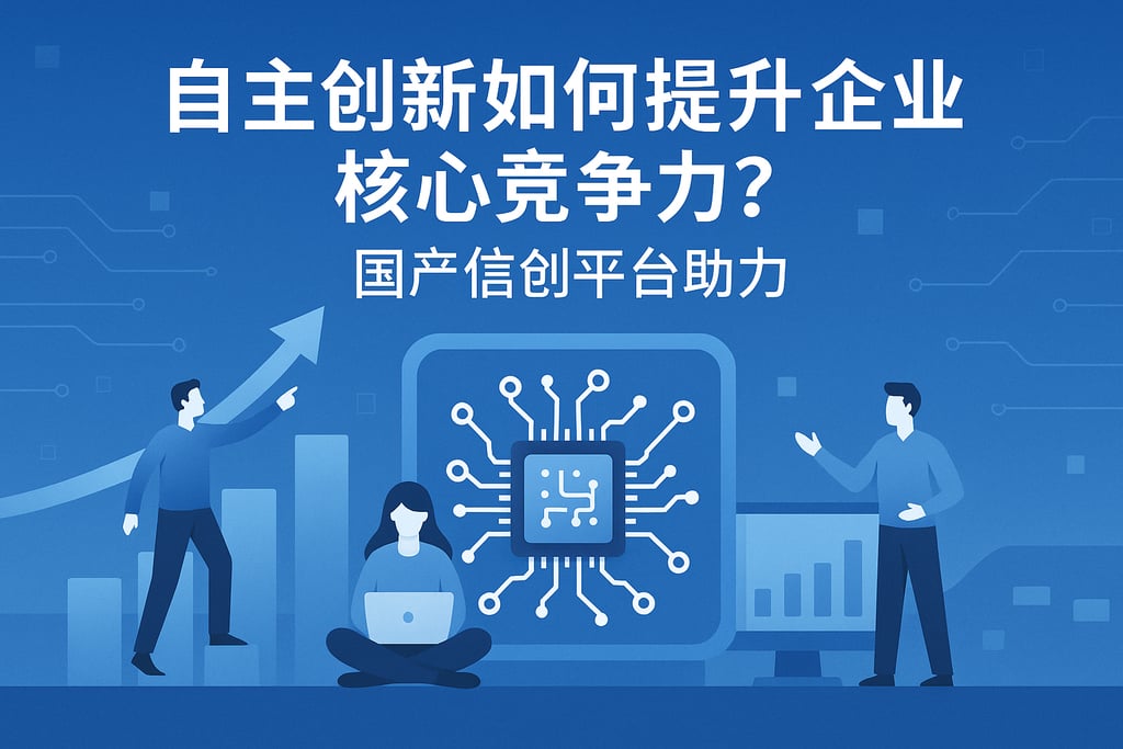自主创新如何提升企业核心竞争力？国产信创平台助力